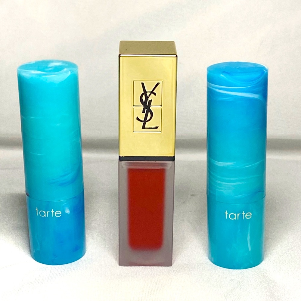 🛍️ YSL lip stain + Tarte lipsticks bundle 💋